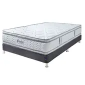 RAMBLER - Colchón R100 Doble Pillow Queen 180x190 Ortopédico Semifirme
