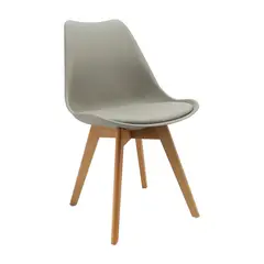 OR DESIGN - Silla Oslo Asiento Tapizado 83x49x42.5 Gris