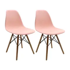 OR DESIGN - Set X2 Sillas Eames Blanco