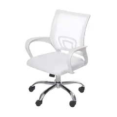 OR DESIGN - Silla de Oficina Tipo Ergonómica 3310 Blanca 95x60x45 Blanca