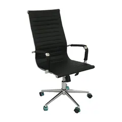 OR DESIGN - Silla de escritorio Negro Or-3301 Alta