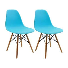 OR DESIGN - Set X2 Sillas Eames Blanco