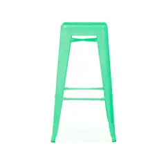 MOBLIHOUSE - Butaco Bar Metálico 76x43x30 Verde