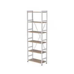 MOBLIHOUSE - Biblioteca 6 Entrepaños 150x170x75 Beige