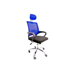 MOBLIHOUSE - Silla de escritorio Azul Sale