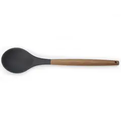 JUST HOME COLLECTION - Cucharón Silicona Mango Madera