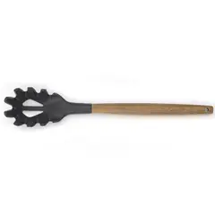 undefined - Cucharon Pasta Silicon Mango Madera