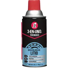 GENERICO - Grasa de Litio 3-En-Uno Técnico 282 ml x 4 Unids