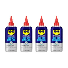 WD 40 - Lubricante Cadena Wd40 Bike Humedo 118ml x 4 Unids