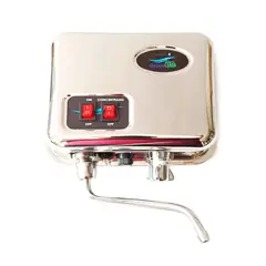 GENERICO - Filtro Purificador Agua Inox Cuadrado
