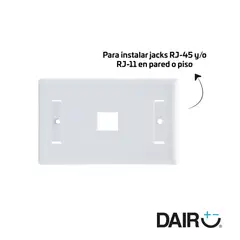 DAIRU - Plato Sencillo Keystone Jack