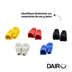 DAIRU - Capuchones O Cubiertas Protectoras Para Conectores