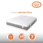 ROMANCE RELAX - Colchón King Splendor Pillow New 200X200X25Cm