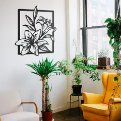 DE CASA - Aplique Decorativo Ramo Calado 60X48