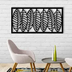 DE CASA - Aplique Decorativo Hojas Otoño Calado 100x50