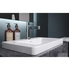 AMERICAN STANDARD - Lavamanos Cuadrado de Sobreponer Fluid