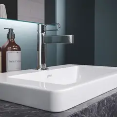 AMERICAN STANDARD - Lavamanos Cuadrado de Sobreponer Fluid