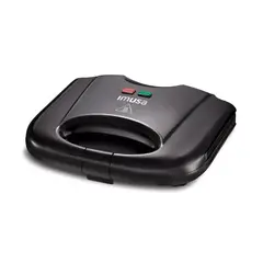 IMUSA - Sanduchera Basic 2 puestos Negra