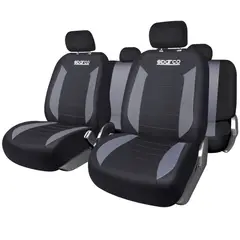 SPARCO - Set Fundas Asiento Carro Poliester Sps426Gr