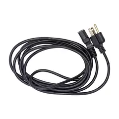 DAIRU - Cable Poder Con Polo Tierra 3 Mts Para Computador