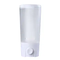 TRIPLE CLEAN - Dispensador De Jabón Líquido Plástico Blanco 250 Ml De 14x7 Cm
