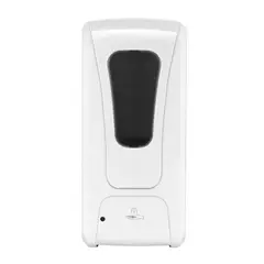 TRIPLE CLEAN - Dispensador De Jabón Líquido Automático Plástico Blanco 1000 Ml De 30x14 Cm