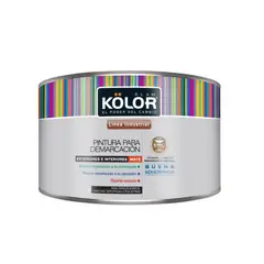 KOLOR - Pintura Para Pisos Exterior e Interior Demarcación Azul Topex 1/2 galón