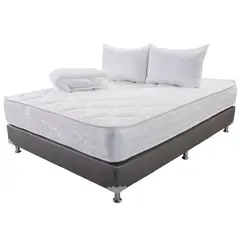 COLCHONES JUBILO - Combo Colchón Fortaleza 1 Cara Firme 100x190