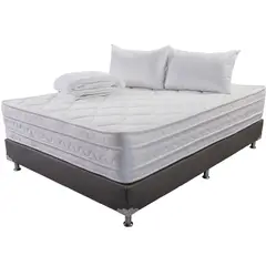 COLCHONES JUBILO - Combo Colchón Salvación Doble Pillow Firme 200x200