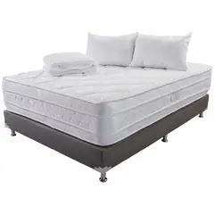 COLCHONES JUBILO - Combo Colchón Cielo Doble Pillow Firme 200x200