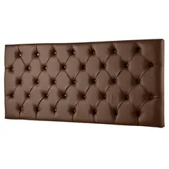 COLCHONES JUBILO - Cabecero Capitoneado 120X70 Café