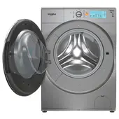 WHIRLPOOL - Lavadora Secadora 2 en 1 Carga Frontal 10 Kg/6.5 Kg 7MWFC5090KC Gris