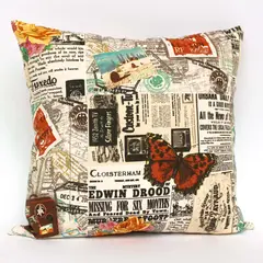 TEXDECOR - Cojín Decorativo Bali 45X45Cm News Mariposas