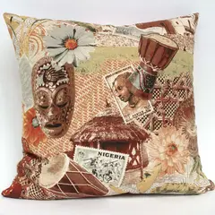 TEXDECOR - Cojín Decorativo Acores 45x45cm Afrika