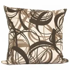 TEXDECOR - Cojín Decorativo Acores 45x45cm Arabesco Café