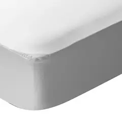 MANO DE OSO - Protector Colchón Algodón Jersey Impermeable Semidoble Blanco