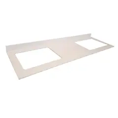 JUST HOME COLLECTION - Mesón Quartzstone Cristal Derecho 180 cm Beige