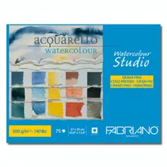 FABRIANO - Bitácora F.Acua Studiofrio 24x32cm 75h 300g 25%