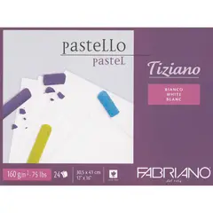 FABRIANO - Bitácora F. Tiziano 30.5x41cm 24h 160g 15% Blanco