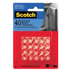 SCOTCH - Protectores De Goma Transparentes 40 Und