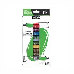 PEBEO - Set Acrylic Studio 12 Tubos - 12 Ml