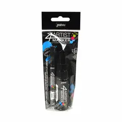 PEBEO - Set Marcador Oleo 4artist- 2mm+8mm - 2 Negro