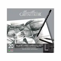 CRETACOLOR - Estuche Metal Black Box - 20 Piezas