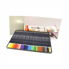 STABILO - Lápiz de Color Schwan Art Estuche Metal - 36uds
