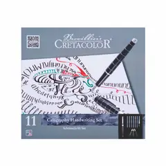 CRETACOLOR - Estuche Caligrafía de Lujo - 11 Piezas