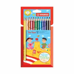 STABILO - Lápiz de Color Trio Caja Cartón - 12uds