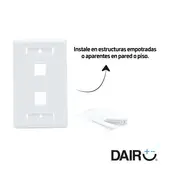 undefined - Plato Doble Para Keystone Jack