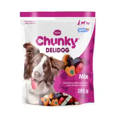 CHUNKY - Snack Para Perro Delidog Mix 280 g