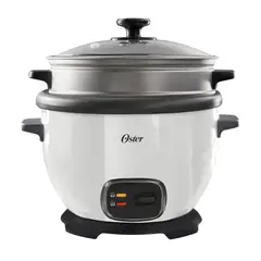 OSTER - Arrocera Multiusos con Función de Mantener Caliente Capacidad para 10 Tazas Color Blanco