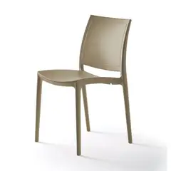 INORCA - Silla Kyra Sin Brazos Fibra De Vidrio Puv Arena